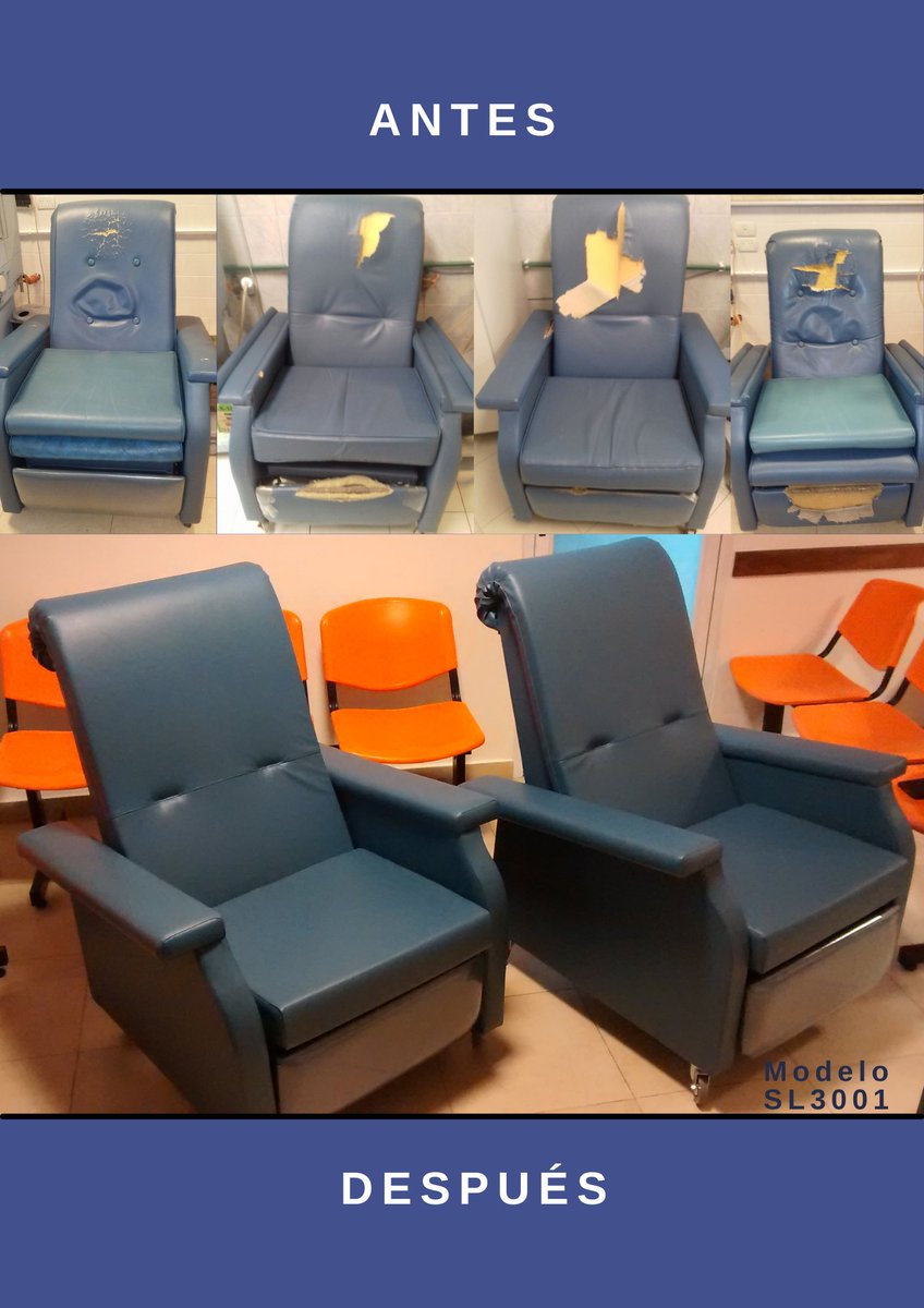 ParmedArg's tweet photo. 📍Hoy te traemos un antes y después!😯

✔Renovamos por completo cada 💺sillón. 
Lo dejamos como nuevo!👌

👉Escribinos al whatsaap o por mensaje privado y consultános lo que necesites!

Buen Martes!😁

#nefrologos
#nefrología
#nefro
#nefrólogos
#nefrologiaconamor
#nefrologia https://t.co/Un70T42DP1