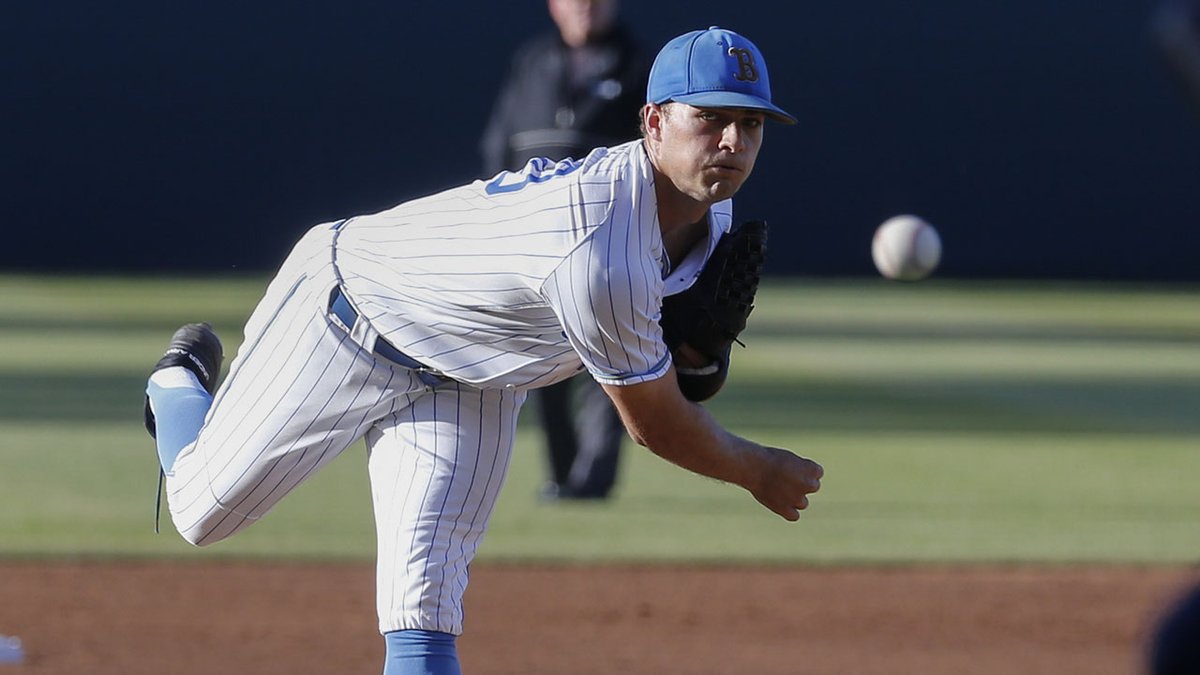 MLBPipeline's tweet photo. The @Dodgers have been blown away by Nick Nastrini's growth since they selected him in the fourth round of last year's Draft.

@jimcallisMLB caught up with LA's No. 13 prospect: https://t.co/E2lv7AFM0w https://t.co/JuXqdiwolV