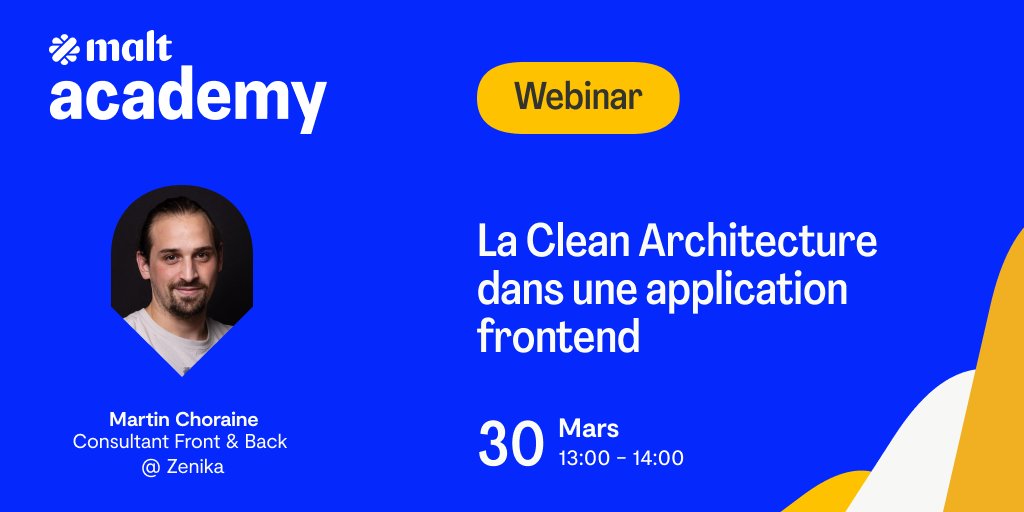 Retrouvez moi demain pour découvrir la #CleanArchitecture et surtout apprendre comment l'appliquer au développement d'application frontend 🎯

cutt.ly/KDWh0Bi