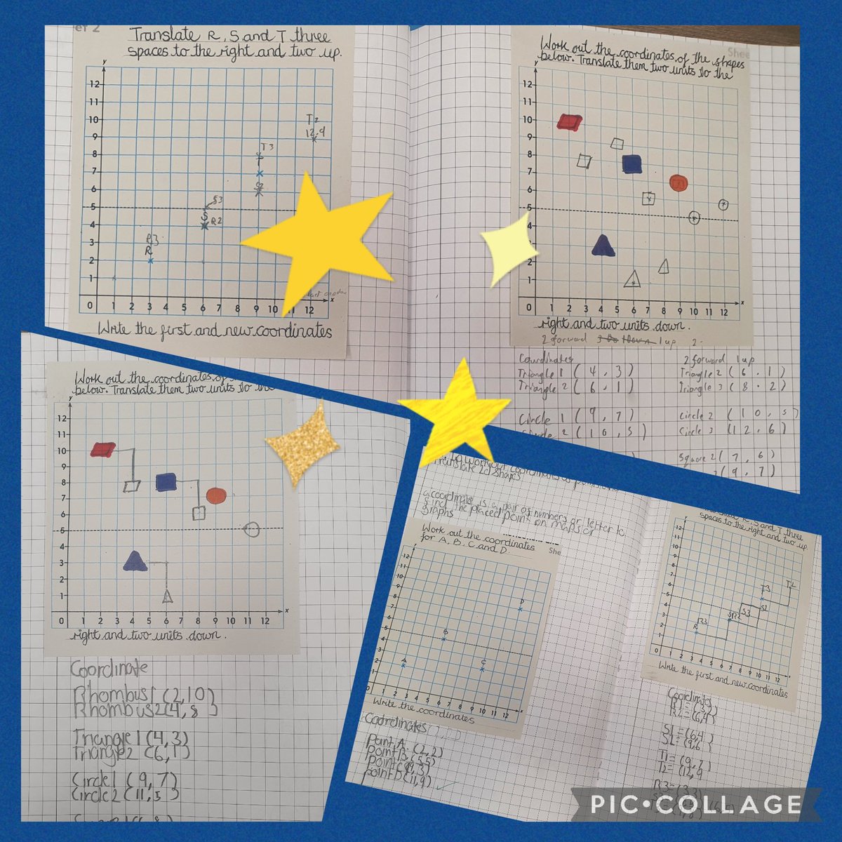 ststephensSW8's tweet photo. Magic mathematicians! ๐ฉ ๐ช Year 6 have been working on coordinates and translations ๐๐ข #StStephensYear6 #StStephensLearning #Maths #StStephensMaths #LearningIsFun https://t.co/HB8YxYdVHh