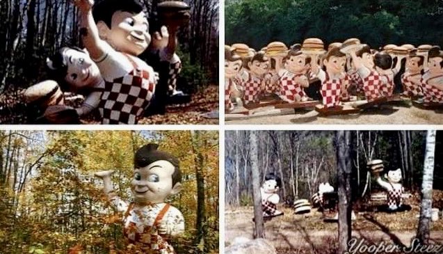 LloydLegalist's tweet photo. A moment of silence for all the Big Boys who bravely fed us in times of need. Bless their continued rest in their Upper Peninsula of Michigan graveyard. https://t.co/9rcU13dusq