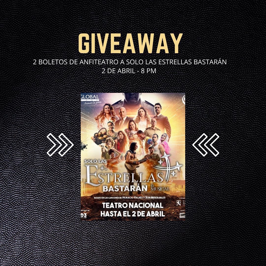 🔥GIFTAWAY🔥

@EsaFlacaRica y yo te traemos un regalazo 😜🤘🏻
➡️ 2 hamburguesas Picky Dulces del Burger Week
➡️ 2 boletos de @sololasestrellasbastaran para el X de marzo
Para ganartelas namas tienes que:

• Seguirme en @Leonte.Bordanea y a @EsaFlacaRica. 

• + detalles en mi IG