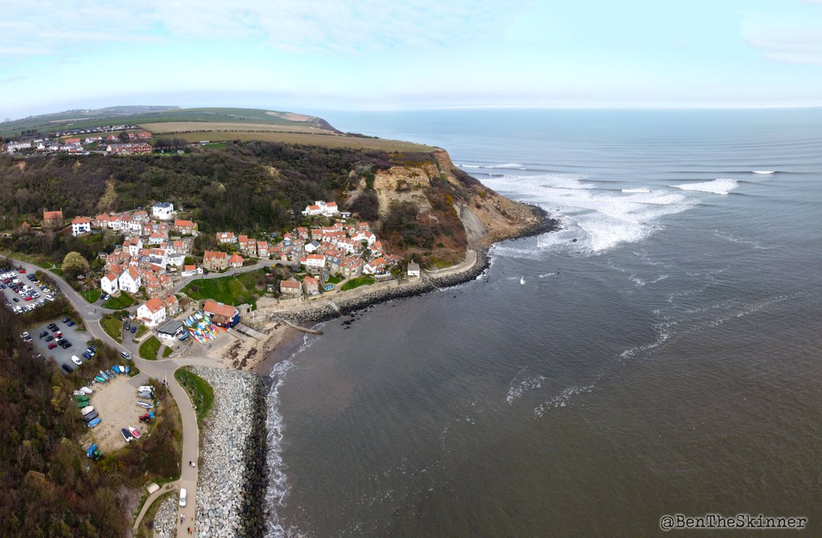 BenTheSkinner's tweet photo. Runswick Bay, North Yorkshire, March '22. https://t.co/4ehrjvXvhv