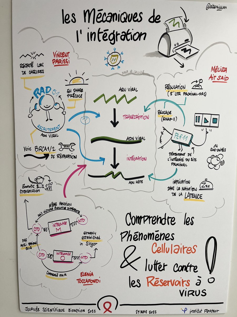 JayCyPa67's tweet photo. La journée scientifique de sidaction #jss2022 vue par @akenium 👍 superbe initiative 1/3 https://t.co/HMXFskwioK