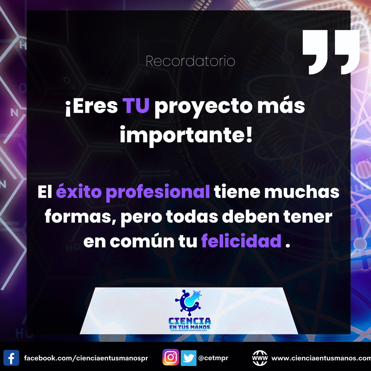 Ciencia en tus Manos tweet media