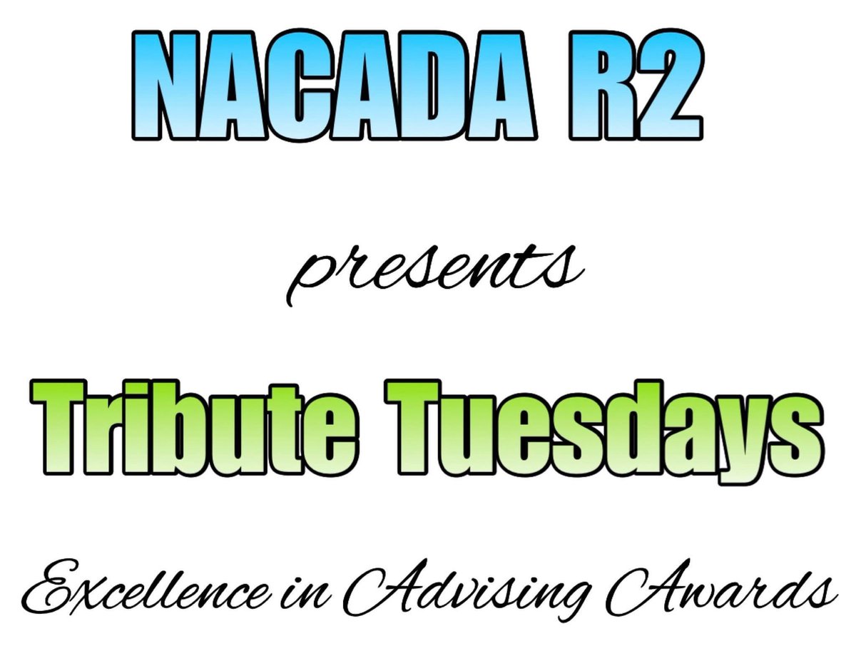 NACADAr2's tweet photo. We’re back with our #TributeTuesdays! This semester we’re featuring our R2 award winners. Click the link below for today’s features!
https://t.co/RxYfjbo7m0 https://t.co/q9gNBRC2dT
