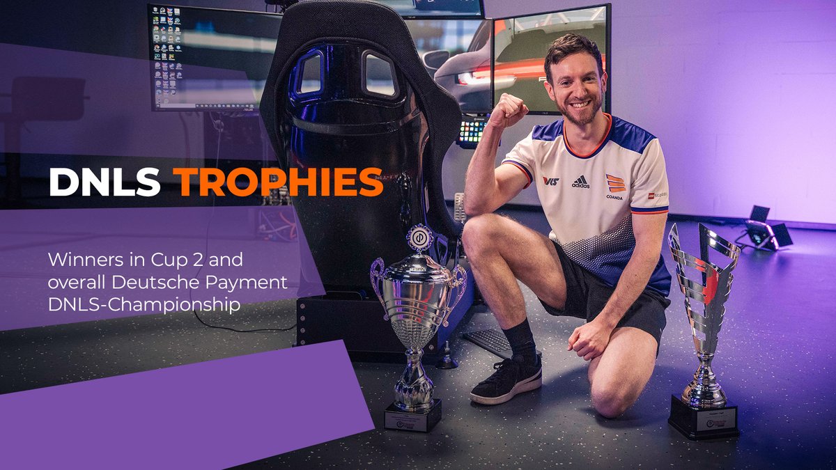 CoandaEsports's tweet photo. They finally arrived at the #CoandaEsportsHub. Our #DNLS trophies for the Cup 2 championship and the overall victory in the @DeutschePayment DNLS-Championship. Well done, @ZacCampbell02 and @CoandaDave 🏆🏆
@realVRS @DigitalNLS
#Esports #simracing #motorsports #TeamCoanda https://t.co/PAb0KlIMN6