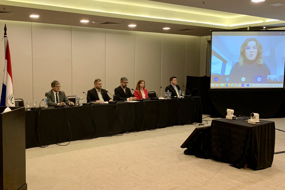 Panel de debate de Proyecto de Ley de Energías Renovables. El propósito es incentivar a la generación distribuida en un marco de net billing y al mismo tiempo diversificar la matriz energética. ⚡️ ⚡️ <a href="/WECouncil/">World Energy Council</a> Comité PY, <a href="/itaipuparaguay/">ITAIPU Binacional Py</a> #renovables <a href="/ViceMinas/">Viceministerio de Minas y Energía</a>