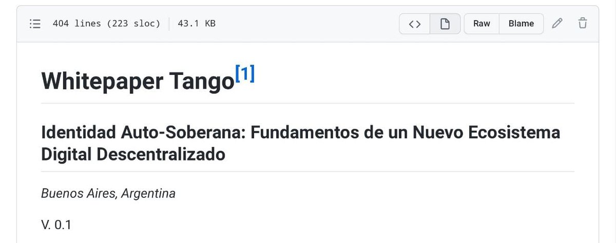 UN NUEVO PARADIGMA
Desde el <a href="/gcba/">Buenos Aires Ciudad</a>, invitamos a la comunidad a co-crear un nuevo protocolo de #IdentidadDigital auto-soberana con la persona en el centro y al mando de su información. ¿Qué significa esto?👉🧵
<a href="/santisiri/">santi</a> <a href="/dieguito/">Diego 'Aequalitatem Honoris' Gutierrez-Zaldivar</a> <a href="/Mariandipietra/">Mariano - ⭐⭐⭐</a> <a href="/martriay/">Martín Triay 🇦🇷⚡️</a> <a href="/leoelduayen/">Leo Elduayen</a> <a href="/guillevi/">Guillermo Villanueva</a>