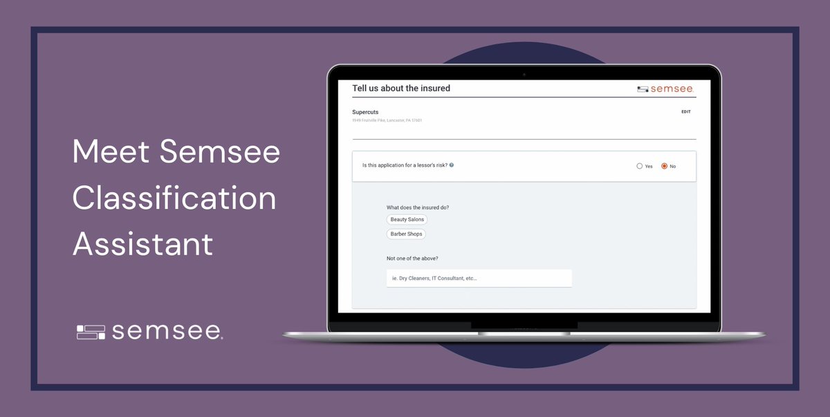 Semsee (@semseequotes) on Twitter photo Did you hear? Semsee Classification Assistant is live on the on the Semsee platform. 
Partnering with <a href="/relativity_6/">Relativity6</a>, their tech will create a real-time search and classification API to cut down search time for agents on the platform. Learn more below!
 bit.ly/3qHclwc Did you hear? Semsee Classification Assistant is live on the on the Semsee platform. 
Partnering with <a href="/relativity_6/">Relativity6</a>, their tech will create a real-time search and classification API to cut down search time for agents on the platform. Learn more below!
 bit.ly/3qHclwc