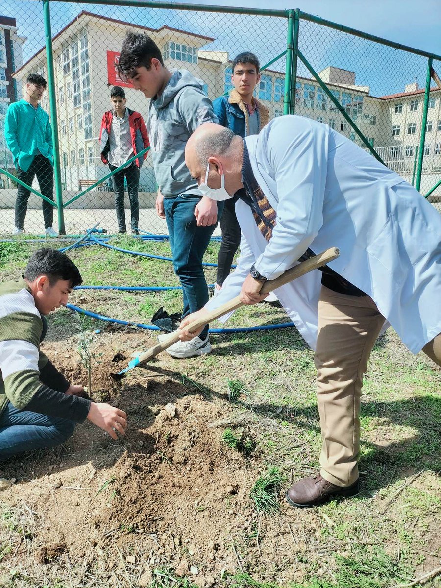 MtalHoroz's tweet photo. Orman Haftası etkinlikleri kapsamında okulumuz bahçesinin çevre düzenlemesi, fidan dikimi ve ağaç  budama işlemleri yapılmıştır. Görev alan öğretmen ve öğrencilerimize teşekkür ederiz.

#HorozMtal
#ormangibigüçlü https://t.co/rw0viy8DfV