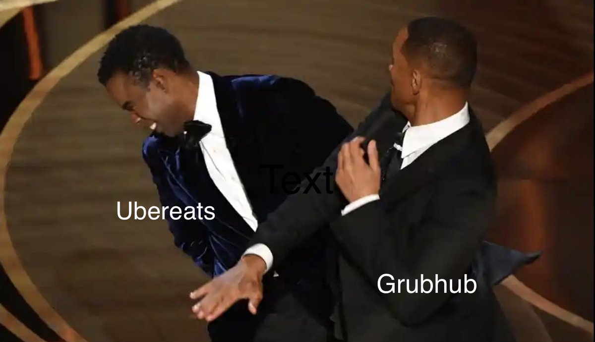 PatzkeRaven's tweet photo. @Grubhub @UberEats https://t.co/7k6mRThJ7b