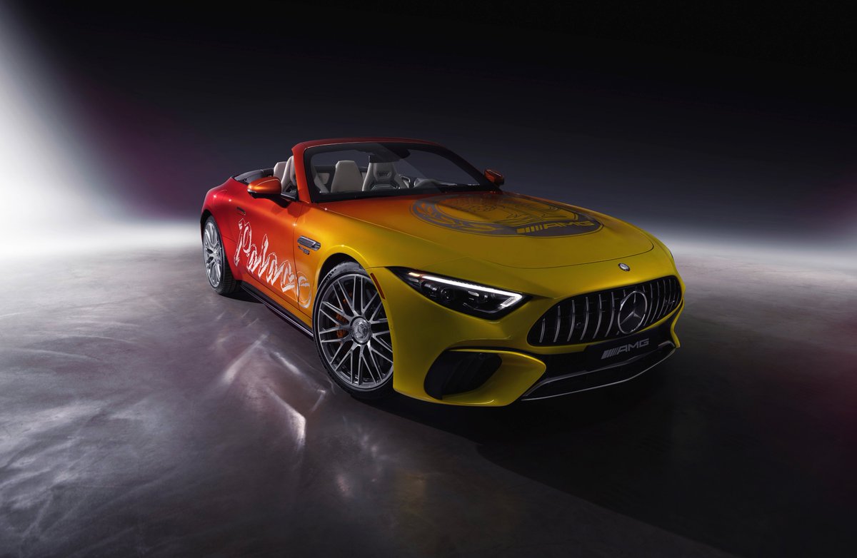 MercedesBenzUSA's tweet photo. In collaboration with Palace Skateboards, four @MercedesAMG series models have been transformed into art cars. Each vehicle elevates the home of Mercedes-AMG, Affalterbach, to the rank of a world metropolis - with the cars representing London, LA, NY &amp; Tokyo. #AMG https://t.co/8PvFmewrl4