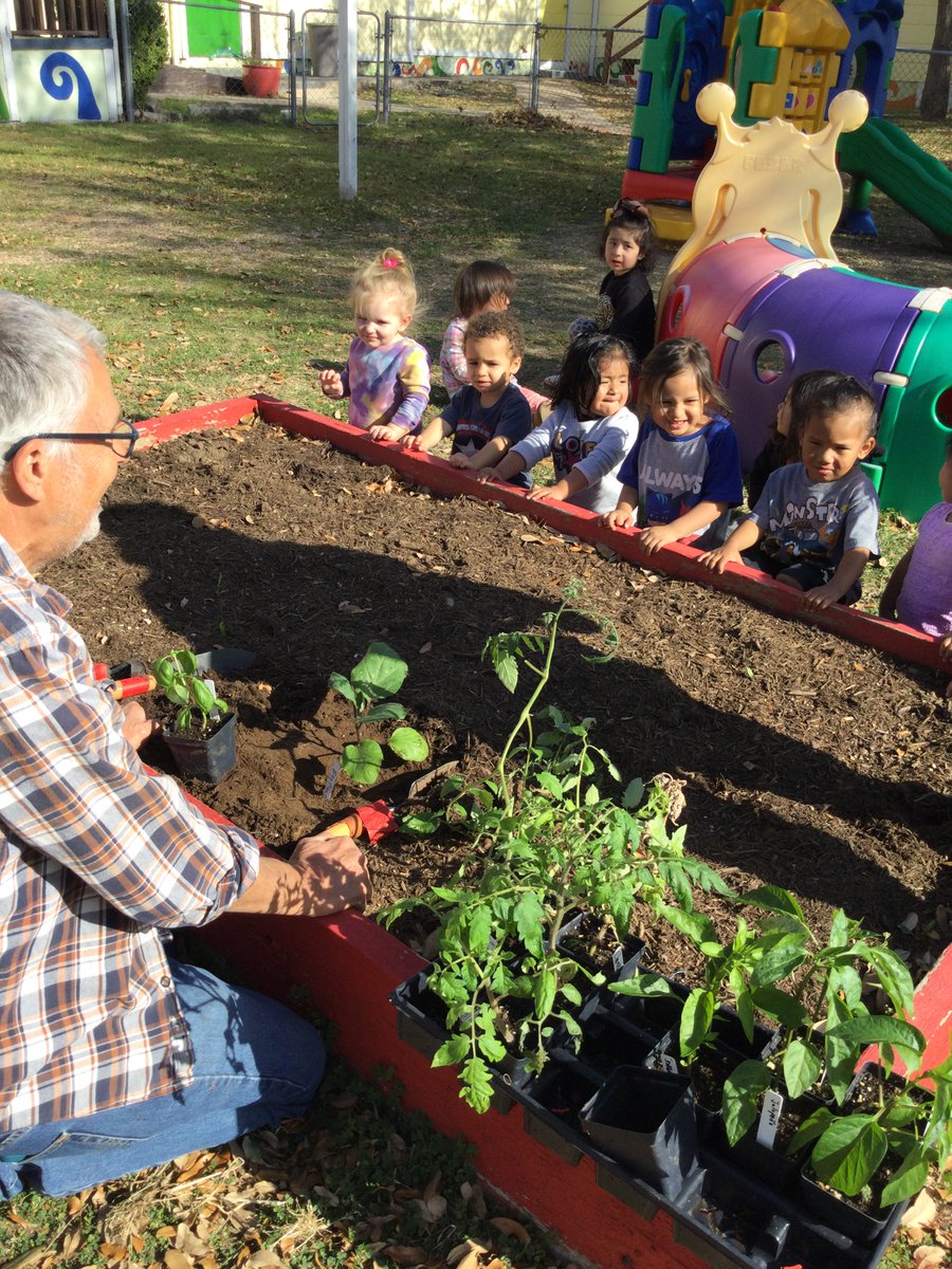 ChildInc_TX's tweet photo. Spring is in the air in #ATX! Time for our #headstart centers to begin planting seeds and plants for a summer harvest. ๐ฅ๐
๐ We promote gardening in our centers to engage all five senses and encourage healthy eating. Thanks #greencornproject as well as to @scottslawn #NHSA https://t.co/6YbiQsn1sQ