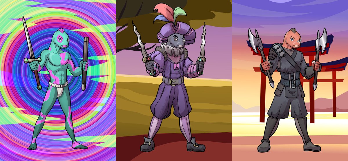 Young Koi Samurai launching on <a href="/SimiansNFT/">The Simians Universe 🦠</a> launchpad Friday 1st.

18:00 - UTC presale
18:30 - Public Sale.

Presale Price 0.4 SOL, Public Sale price 0.6 SOL. Supply 800 🔥 Earn $MISO and made your kid a True Samurai by feeding him that MISO.