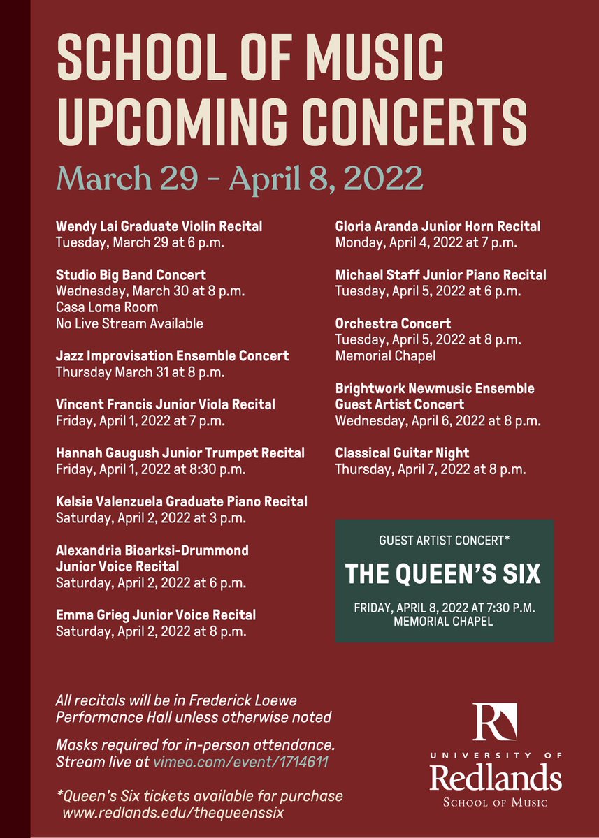 U of R School of Performing Arts tweet media