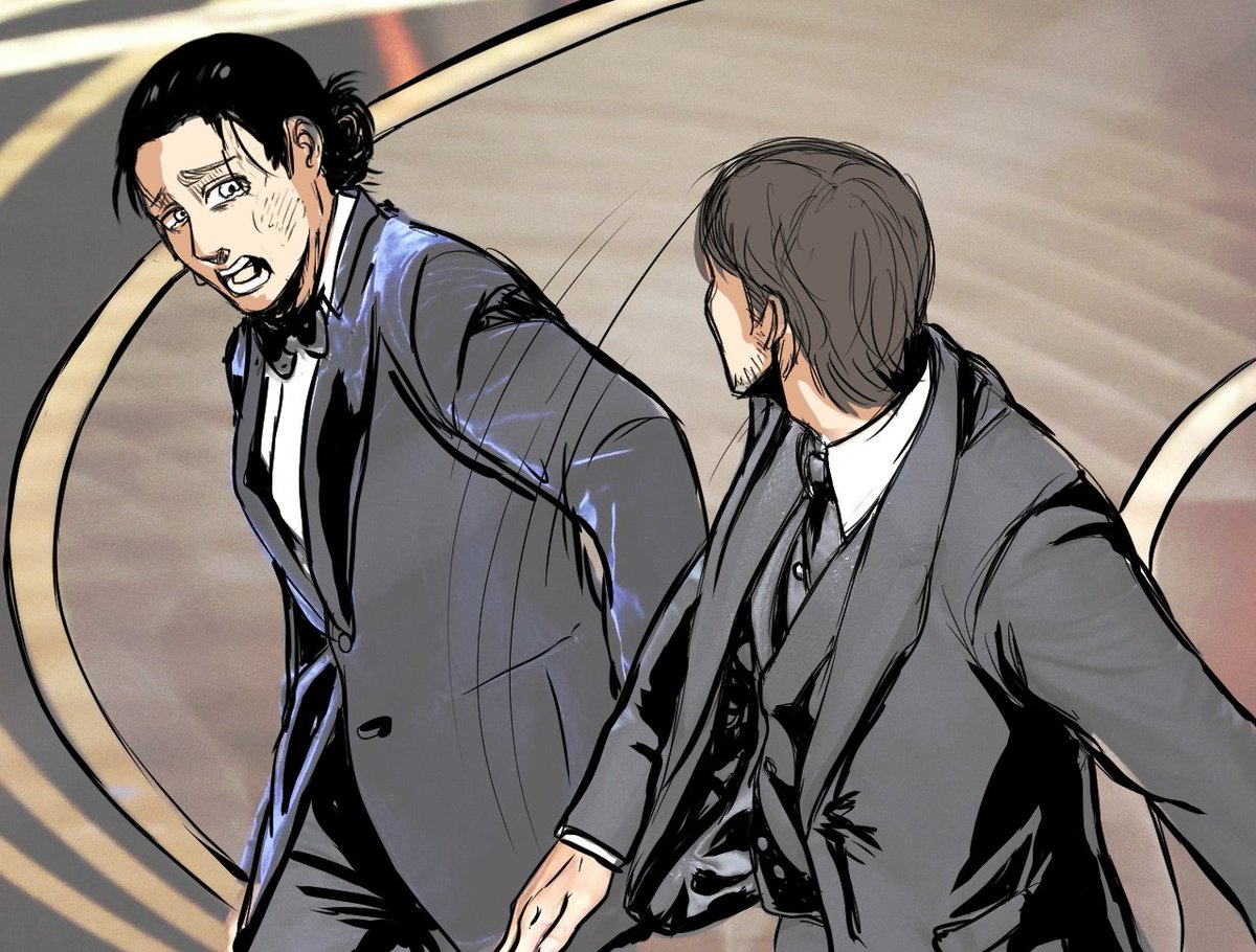 AntermarisArt's tweet photo. "You can live in Mikasa's head for 10 years but don't make jokes about her being a slave."

#meme #isthisjeankasa? https://t.co/ae2ZCTIsqY