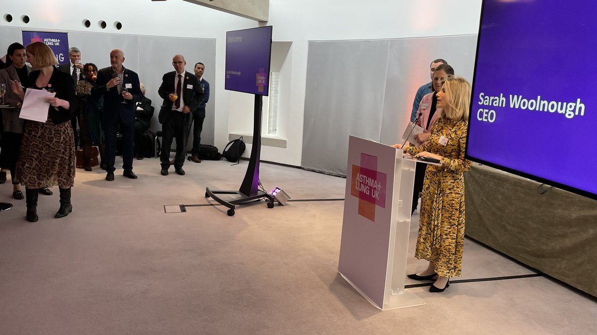 Thank you @asthmalunguk for inviting me to the launch of your exciting five year strategy and to celebrate the rebrand.  We at @irwinmitchell are proud to be a partner, supporting the fantastic work that you do.  #fightingforbreath