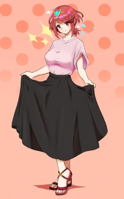 かしペンは整えすぎないほうがいいかもしれない。
#ゼノブレイド2 