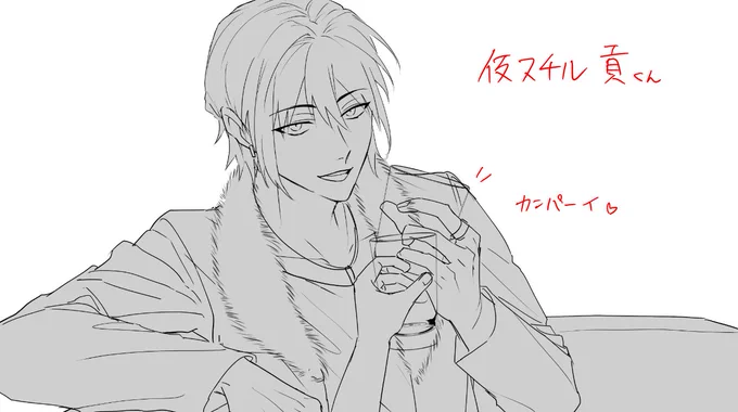 シコシコとスチル構図考えてたら妖怪の活動時間になってる人生 超久々に描いたから>>みんな!!見て!!!<<しないとやってられない
 #進捗ノート https://t.co/CseBt6UWun 