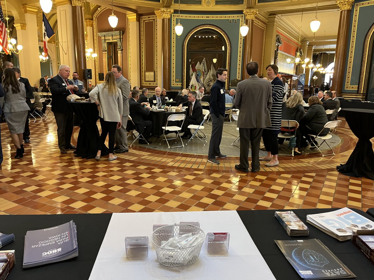 We're having a great time at the Iowa Bankers Day at the Capitol! 

<a href="/iowabankers/">Iowa Bankers</a>