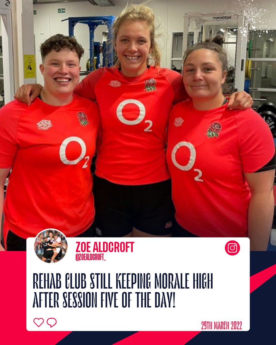 '𝙍𝙚𝙝𝙖𝙗 𝙘𝙡𝙪𝙗' via @zoealdcroft_ 📸 #RedRoses