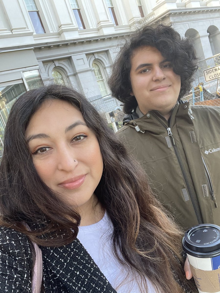 sosaysalicia's tweet photo. It’s take the future Gen to work day at #caleg 🥰
Joined by my amazing son Jaden so we can pass #AB2195 by @JonesSawyerAD59 out of Asm Public Safety.
Creates an alternate plea for people facing drug convictions. https://t.co/w267MkV8pe