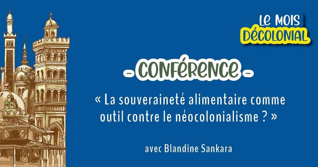 abkgrenoble's tweet photo. Atteindre la souveraineté alimentaire au Burkina Faso, l'#agroécologie comme pratique politique de l'#autonomie : conférence de Blandine Sankara au #MoisDécolonial de #Grenoble 👉https://t.co/q1S6oSyrWT https://t.co/KyPddgxGLP