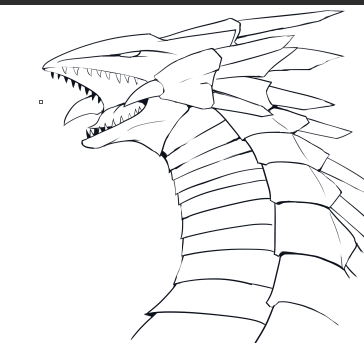 線画たのしい(白目) 