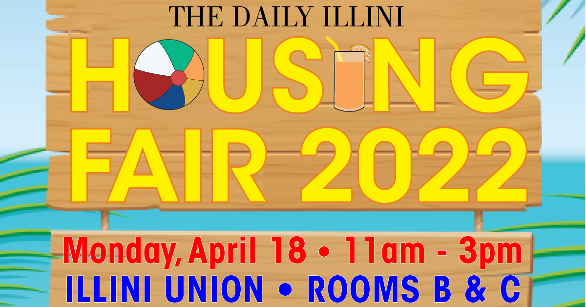 DailyIlliniAds's tweet photo. Still looking for housing? Not sure where to start? Come to the Summer Housing Fair on April 18 from 11-3PM at the Illini Union for the resources you need to find your next home! 

#UIUC #IlliniNation 

@edILLINOIS @giesbusiness @americancampus https://t.co/HZDkdgWQ0B