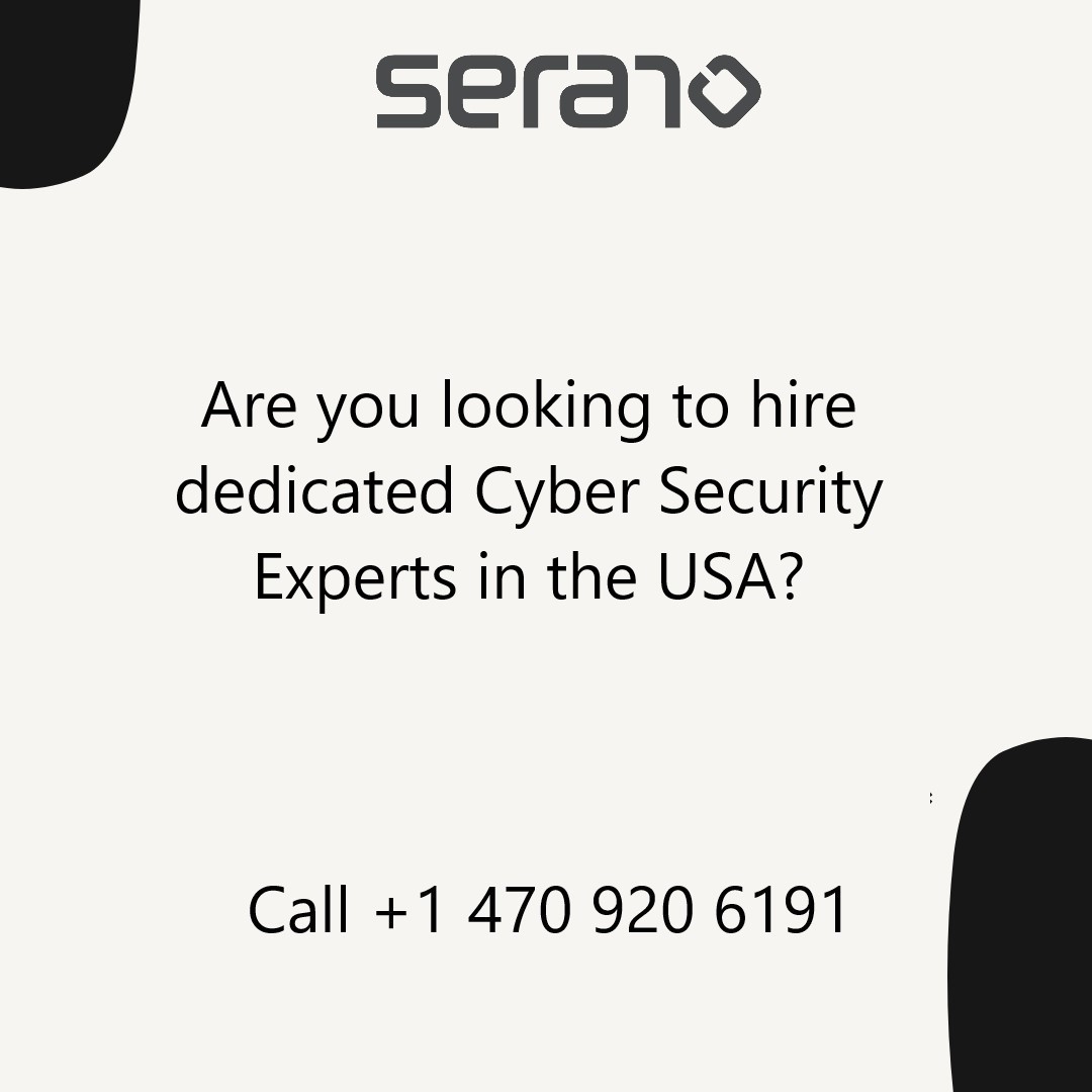 SeraroLLC's tweet photo. Hire Dedicated Cyber Security Experts in the USA

To know more-
Visit- https://t.co/5jfA1mXaOF

Call +1 470 920 6191

#staffing #recruitment #staffingagency #itagency  #recruiters #seraro #developer #windows #hiring #ecommerce #employment https://t.co/bvboQiWJim