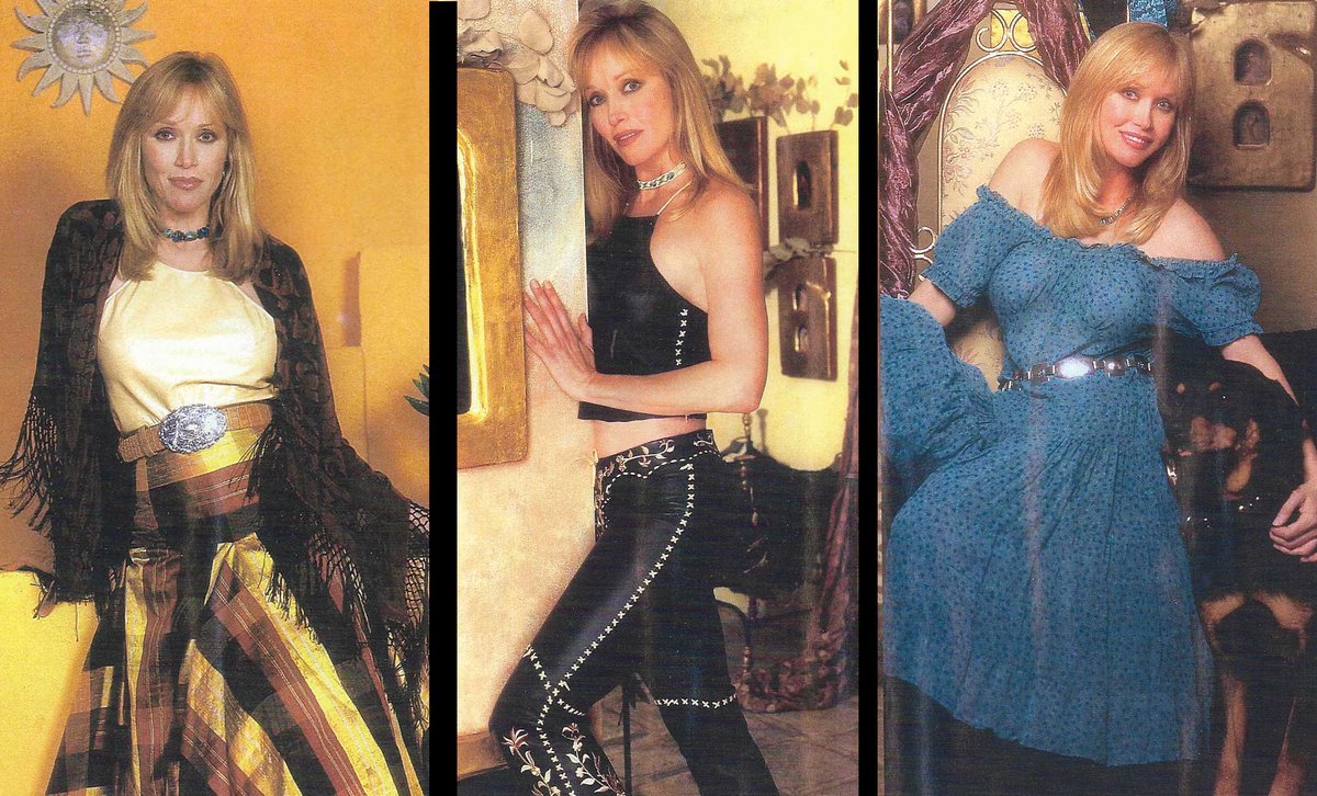 TanyaVRoberts's tweet photo. Fashion shoot for a Cowboy magazine in the 90s https://t.co/SrPwfuMTqu
