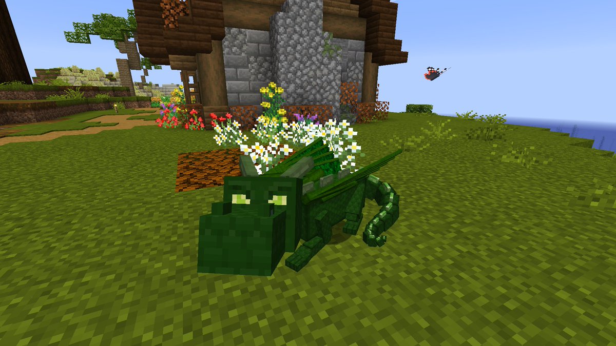 GriddleKake's tweet photo. What should I name him? #Minecraft #ModdedMinecraft https://t.co/rpu4BxeS9Y