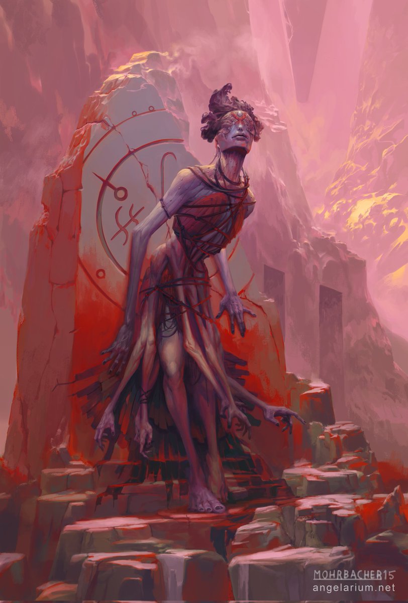 bugmeyer's tweet photo. Armaros, Angel of Undoing https://t.co/8wO2iFPCmi