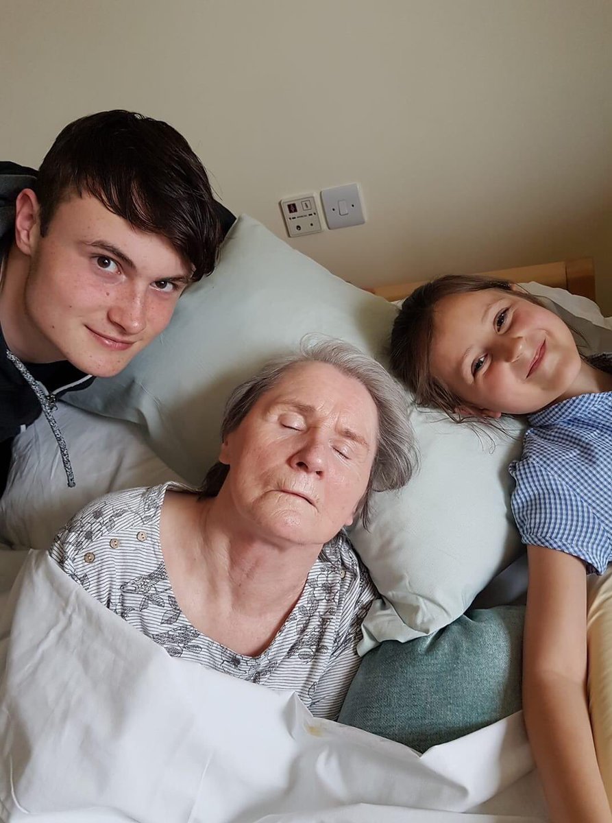 Rest in peace my angel. You’ve put up such a good fight. I’m so proud of you but now it’s time for you to fly with the angels. Goodbye Nan 💔
