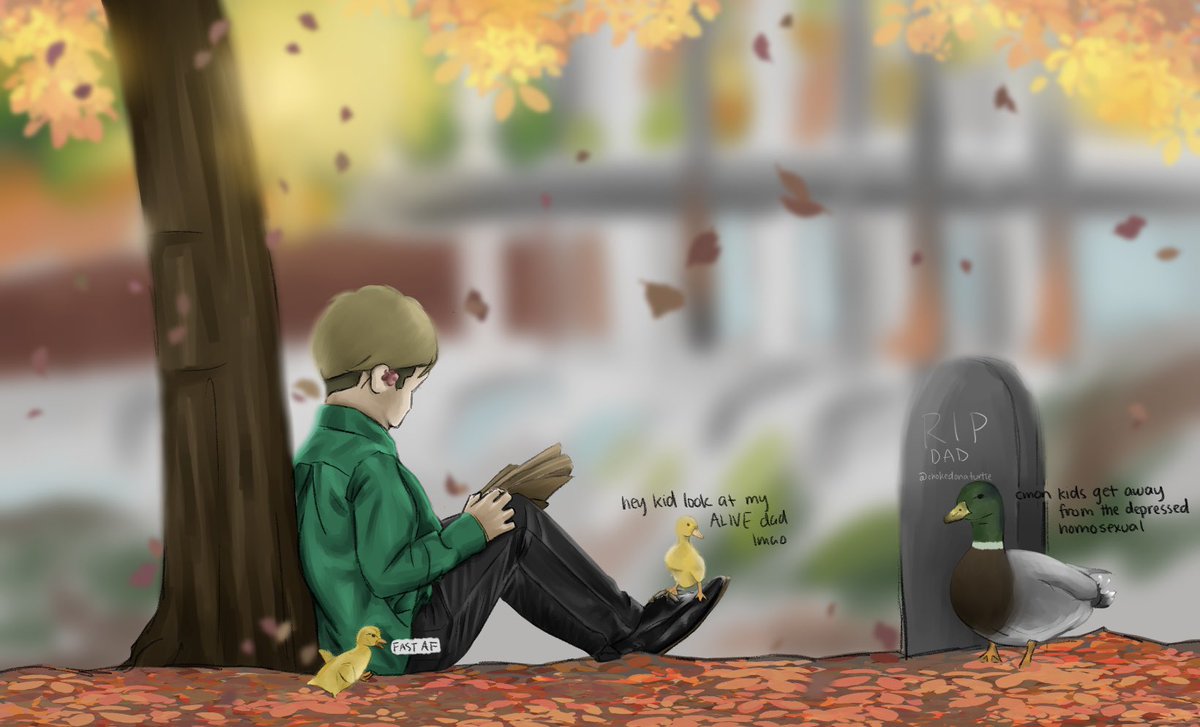 chokedonaturtle's tweet photo. 🌸Kidwin Day 2🌸
“kidwin reading a book with a ducky”
#eruri #erwin #levi #aot #kidwin https://t.co/3ELuHUFJik