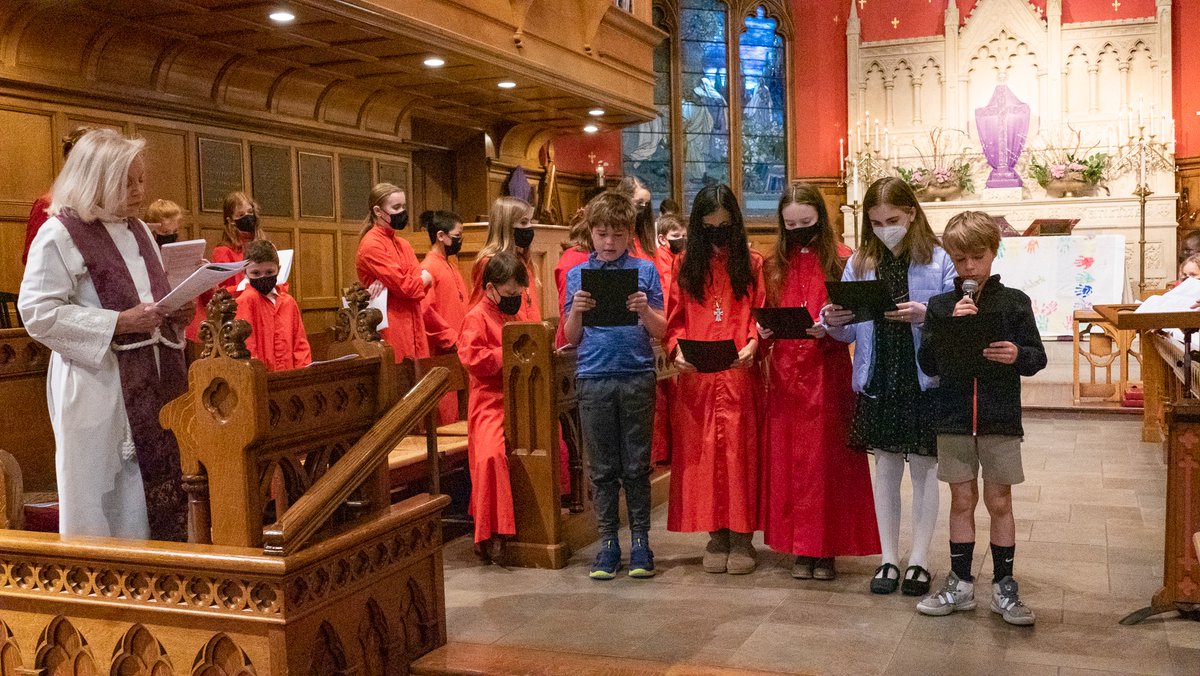 AllSaintsAtl's tweet photo. This past Sunday, our 9:00 a.m. worship service was led by the children of All Saints'!

Our Children's Choirs sang and our youngest saints lived out their priesthoods by serving as readers, ushers, and more. ❤🎶

View more photos: https://t.co/VOppo0TqVK https://t.co/KCgnTpQ21J