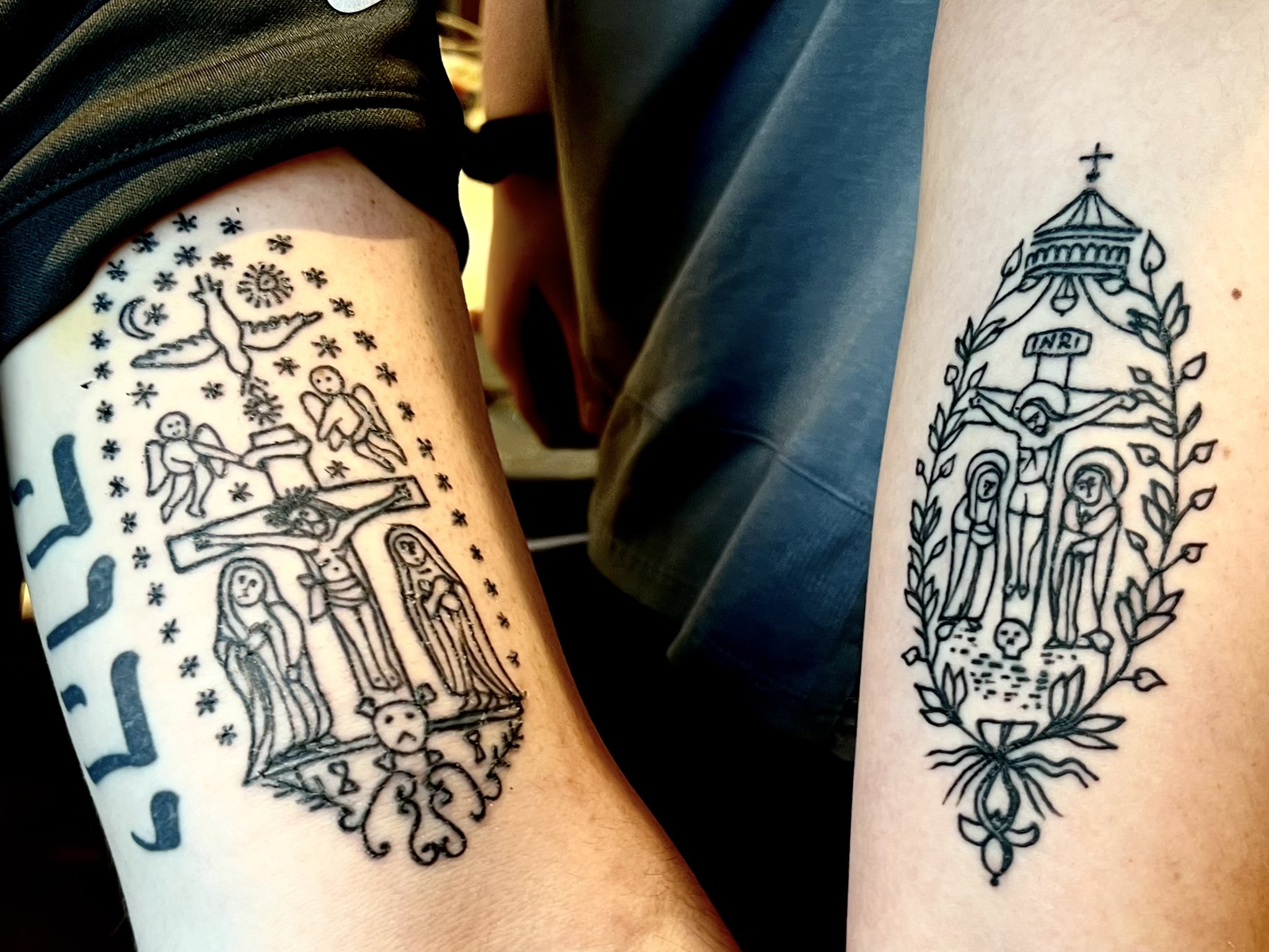 Christian pilgrims flock to storied 700yearold Jerusalem tattoo parlour   CBC News