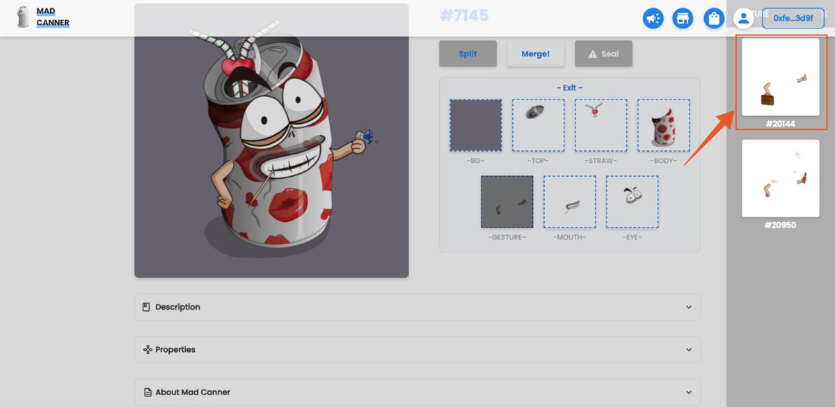 Check out the magic of changing parts!!! #NFTCommunity #NFT #Metaverse
