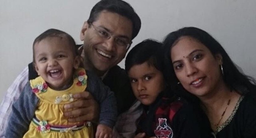 YuthikaSharma's tweet photo. My heart goes out to you Dr. Archana. I can’t stop my tears looking at your lovely family. So many dreams shattered. With you died the iota of hope other doctors had that this undeserving society would stand up for its doctor. https://t.co/RsDSHsKwPk
