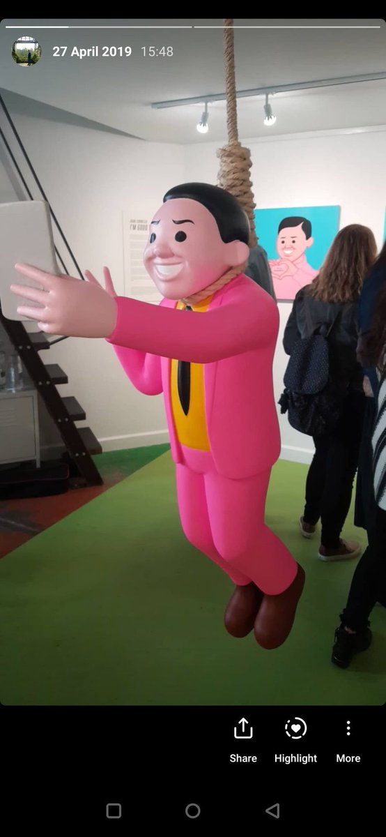 eddiecopsNFT's tweet photo. I've been a huge fan of @sirjoancornella for a long time and I was excited to visit his exhibition in London back in 2019 (pictures are from my instagram archive!) - I am quite new to the NFT scene and really hoping I can get involved in #fwenclub #JoanCornella @fwenclub https://t.co/9WcZbxaFPI