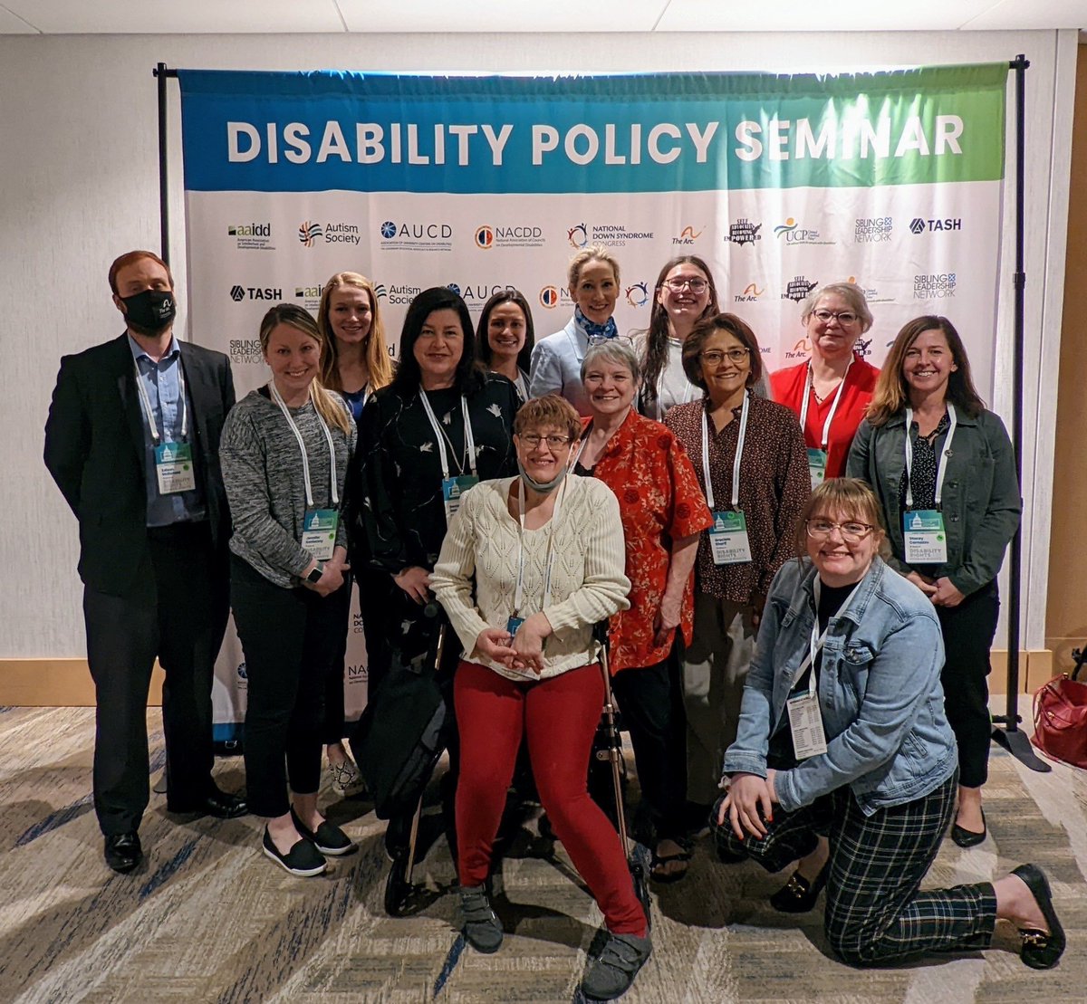 WoolseySummer's tweet photo. So excited to be a part of the Disability Policy Seminar 2022. Learning a lot and having a great time! #DPS2022 #LEND #AUCD https://t.co/T1KnBVzg0k