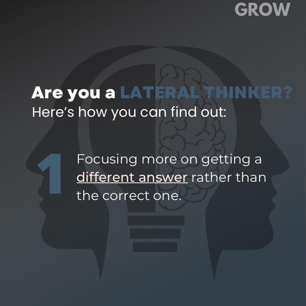 _thegrowproject's tweet photo. Lateral Thinking is the ability to think outside the box. It boosts creativity and enhances cognitive skills. 

Want to know how you can implement it? Read the full post now!

Curated by Pihoo Sahni and Janya Gupta

Designed by Tanmay Agrawal and Gaurang Agarwal

(1/2) https://t.co/OnSlTXqEsl