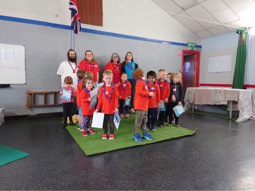 Fabulous to help the <a href="/22ndcardiff/">22nd Cardiff Scout Group</a> squirrels start their scouting journey! <a href="/east_scouts/">Cardiff East Scouts</a> <a href="/CardiffValeArea/">Cardiff and Vale Scouts</a> <a href="/ScoutsCymru/">ScoutsCymru</a>