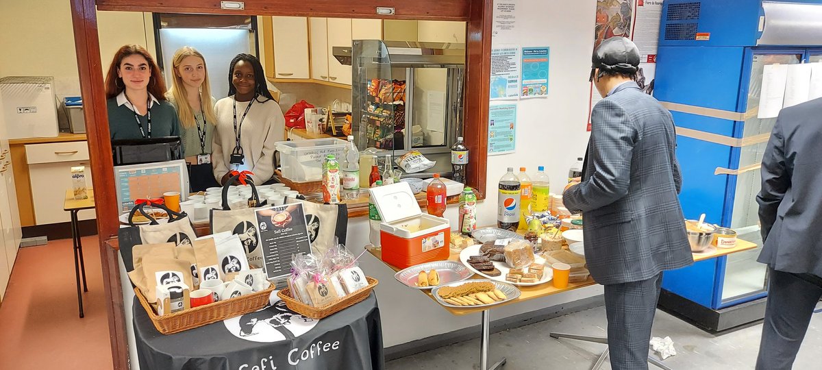NewsteadSafi's tweet photo. What a great range of food and drink at our Cultural Art exhibition tonight - Super work by our Safi Coffee Ambassadors. Roll on the Spring Fayre tomorrow and Praise Night on Thursday! https://t.co/J7gscM5Pfn