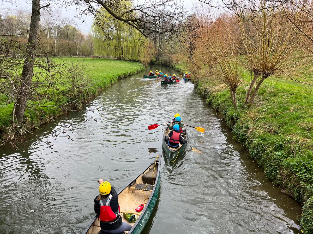 Today the children have had a great day showing amazing resilience and being super encouraging.  They have been canoeing, completed a very muddy assault course and eaten a hearty lunch! Yum to pizza making...
#millonthebrue