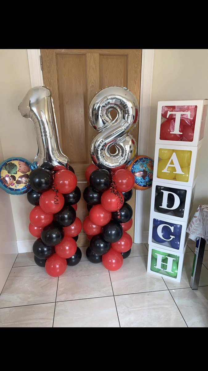 lishmore15's tweet photo. And in the blink of an eye our superhero is 18 … happy happy birthday to our gorgeous brave warrior .. we love you to the moon and back and are so so proud of you each and every day #TeamTadgh #superhero #criduchat https://t.co/cl9V29ADDi