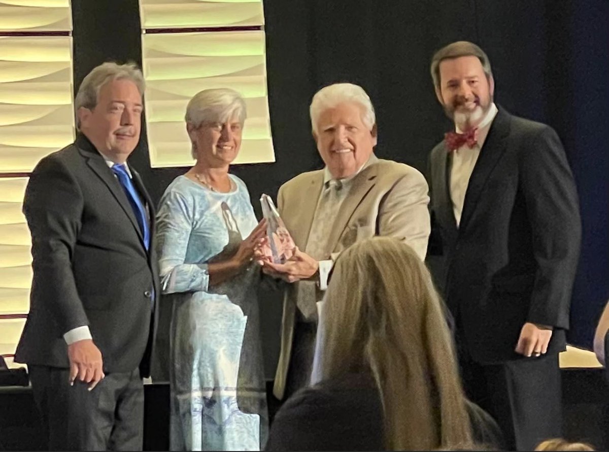 Thank you The Osceola Chamber, it is an honor to receive the Distringuished Public Service Award!