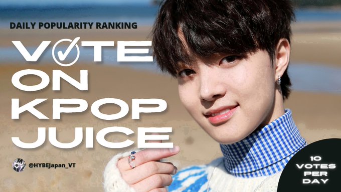 andTEAM_VT's tweet photo. Votes get replenished every 12am JST/KST‼️[🎯]Goal is to get every member in the top4❣️
Please vote for this site from the link below‼️😃🤲
Link:https://t.co/ylMfg6lUuT…… https://t.co/WDSDXuIEXV