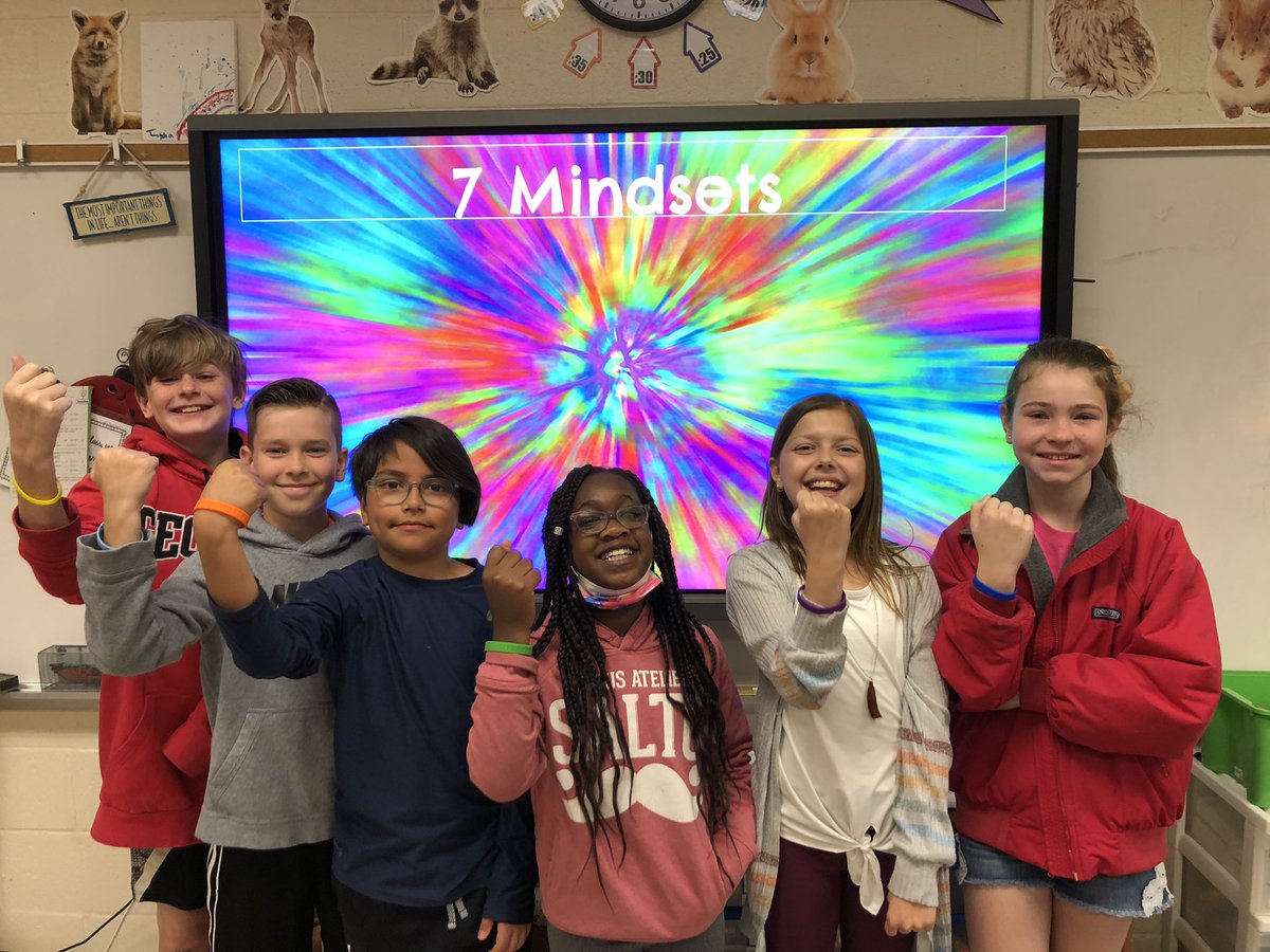 Awesome Fifth Graders!#SharonStrong #KeeferCash #7Mindsets
